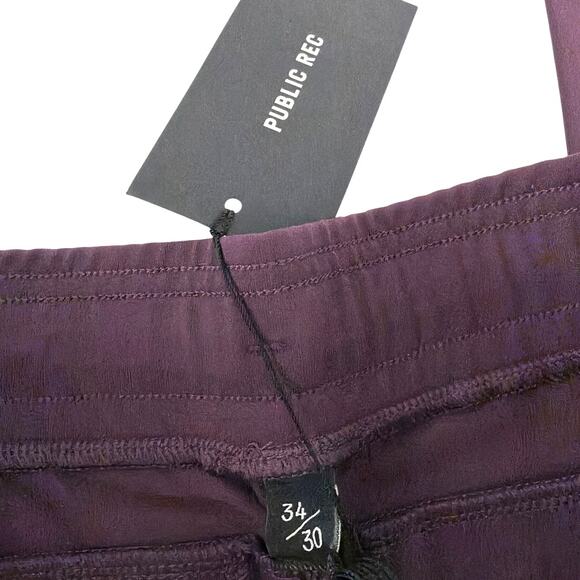 Public Rec Men's BlackBerry Daymaker All Day Everyday Gamechanger Pants Size 34 - Picture 9 of 12